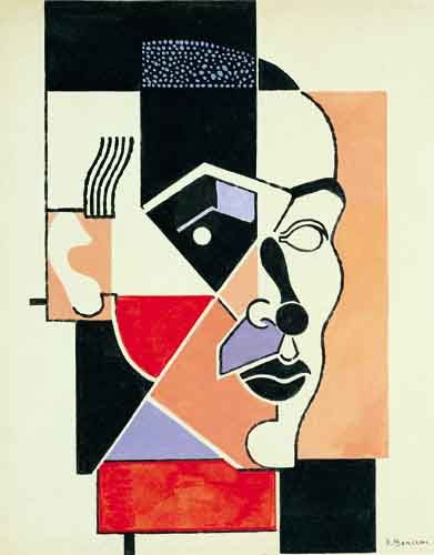 Geometric Portrait, Cubist Art, Cubism Art, Picasso Paintings, Bauhaus Art, Soyut Sanat Tabloları, Abstract Portrait, Cubism, Op Art