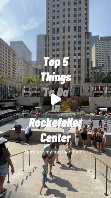 Jeffrey Harnish on Instagram: "Top 5 Things To Do in Rockefeller Center NYC #nyc #travel #rockefellercenter #visitnyc #nybucketlist" Nyc Travel, Visiting Nyc, Rockefeller Center, Nyc Trip, January 7, Roof Garden, Future Travel, 5 Things, Travel Guide