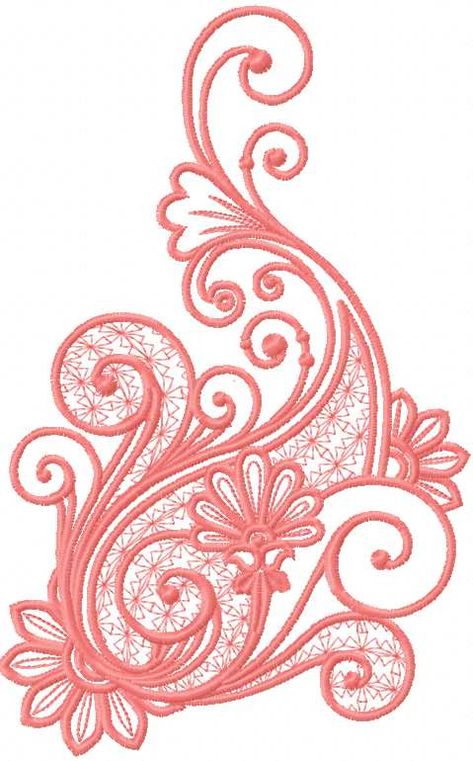 Rose Embroidery Pattern, Embroidery Designs Ideas, Embroidery Patterns Ideas, Embroidery Transfers, Brazilian Embroidery, Japanese Embroidery, Silk Ribbon Embroidery, Sewing Embroidery Designs, Pink Pattern