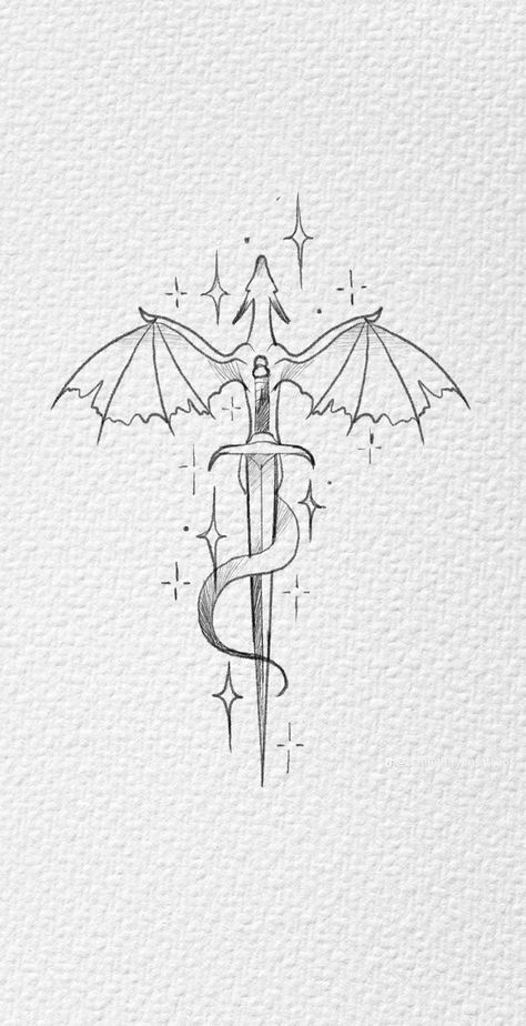 Bookish Tattoos, Fantasy Tattoos, Dragon Tattoo Designs, Book Tattoo, Spine Tattoos, Dope Tattoos, Little Tattoos, Simplistic Tattoos, Throne Of Glass