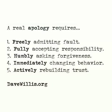 Real Apology, Now Quotes, Rebuilding Trust, Forgiveness Quotes, Marriage Advice, Good Advice, The Words, Great Quotes, True Quotes