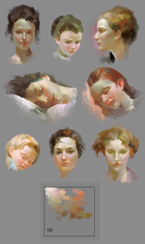 Painting Skin, Digital Ideas, Portrait Tutorial, Oil Painting Tutorial, Digital Painting Tutorials, Painting Digital, Digital Art Tutorial, Art Studies, Art Reference Photos