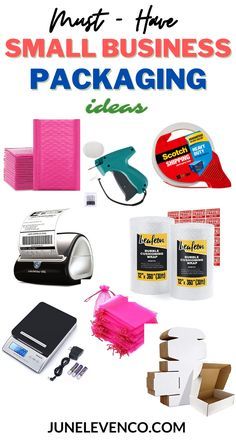 Here are 15 must have packaging ideas for your small business: Small Business Packaging Ideas Aesthetic, Products For Small Business, Small Business Design Ideas, Small Business Bundle Ideas, Pyjamas Packaging Ideas, Small Business Freebies Packaging, Mailing Packages Ideas, Small Business Supplies List, Courier Packaging Ideas