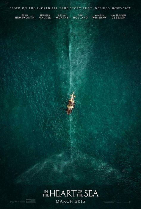 In the Heart of the Sea Great Whale, Heart Of The Sea, The Incredible True Story, Ben Whishaw, Film Trailer, Apollo 13, Ron Howard, Best Movie Posters, 2015 Movies