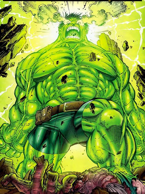 #Hulk #Fan #Art. (World War Hulk) By: Paul Pelletier. [THANK U 4 PINNING!!] World Breaker Hulk, Hulk Artwork, Hulk Movie, Green Hulk, Hulk Superhero, Hulk Art, Hulk Comic, Red Hulk, The Incredible Hulk