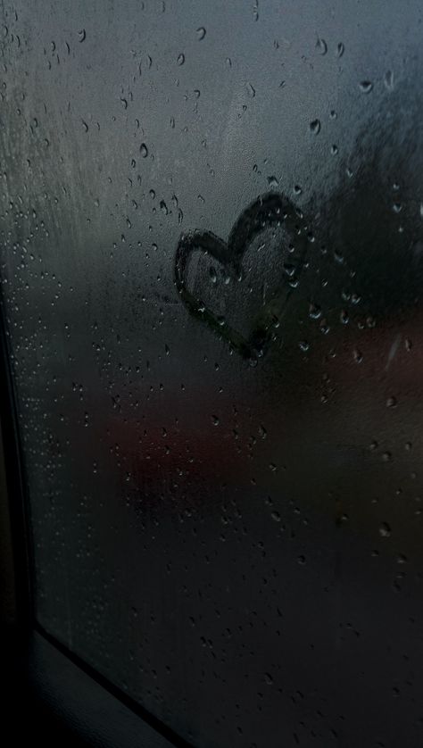 rainy|heart|window|car|aesthetic|inspo Boondocks Drawings, Folklore Era, Mood Aesthetic, Abstract Art Images, Widget Design, Aesthetic Black, Self Reminder, Aesthetic Photos, Art Photo