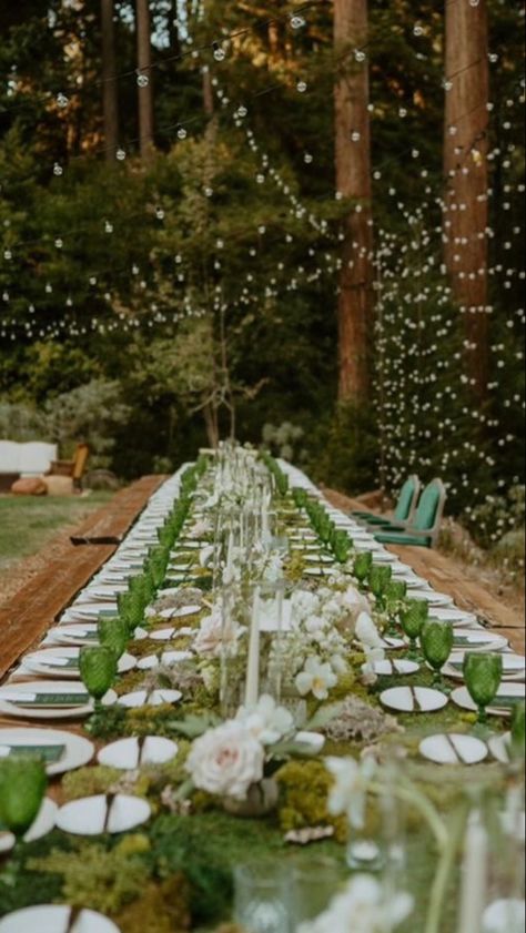 Fairy Tail Wedding, Redwood Wedding, Vintage Garden Parties, Elopement Reception, Forest Theme Wedding, Engagement Dinner, Reception Dinner, Camp Wedding, Fairy Wedding