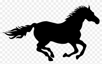 Horses Running Silhouette, Horse Silhouette Tattoo, Horse Running Drawing, Silhouette Tattoo, Diy Hats, Horse Running, Black And White Logo, Logo Clipart, Silhouette Tattoos