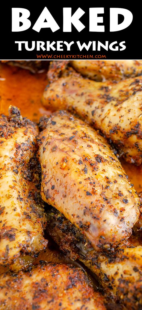 Baked Turkey Wings Smoked Turkey Wings Recipe Soul Food, How To Cook Turkey Wings In The Oven, Bake Turkey Wings Oven, Baked Turkey Wings Oven Recipe, Smothered Turkey Wings In Oven, Turkey Wings Recipe Baked, Cajun Turkey Wings Recipe, Crispy Baked Turkey Wings, Fried Turkey Wings Recipe