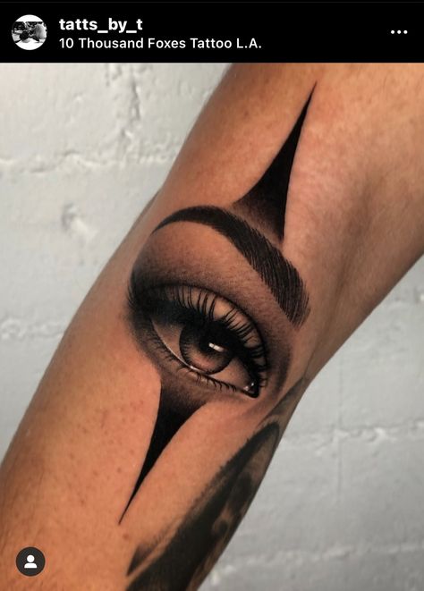 Evil Eye Tattoo Realistic, Payasa Eye Tattoo, Chicano Eye Tattoo, Gf Eyes Tattoo, Eyes Tattoo Men, Eye Tattoos For Women, Girlfriend Eyes Tattoo, Payasa Tattoo, Ojo Tattoo