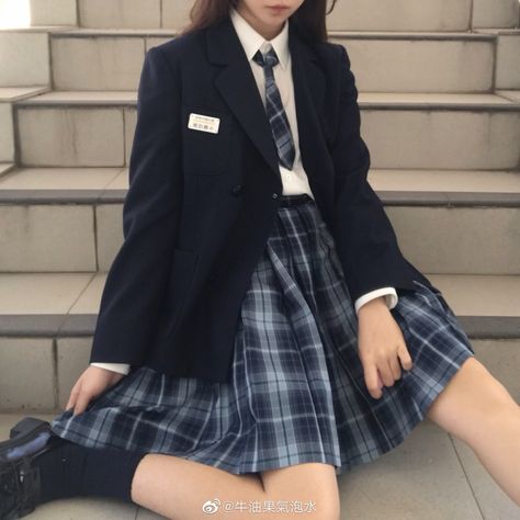 Navy White Uniform, Japanese Uniform, School Uniform Fashion, School Uniform Outfits, Uniform Dress, Uniform Fashion, Uniform Design, Teenage Fashion Outfits, School Fashion