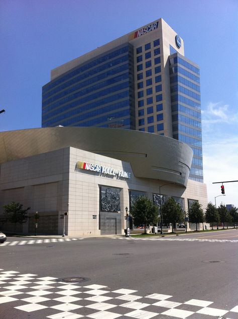 NASCAR Hall of Fame in Charlotte, NC. Nascar Hall Of Fame, Charlotte Nc, Hall Of Fame, Nascar, Quick Saves