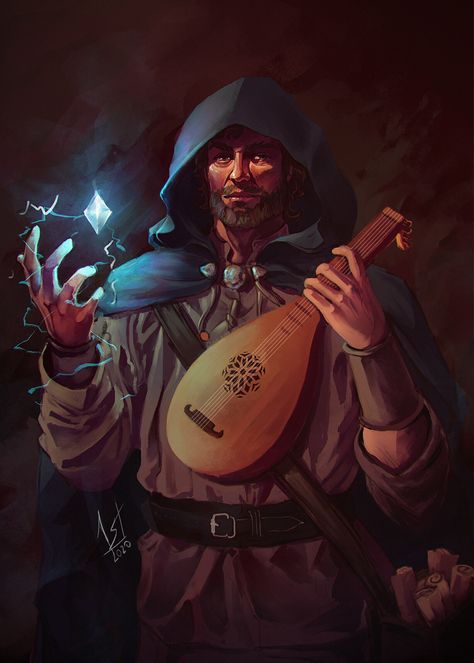 Lore Bard Dnd, Barkeep Dnd, Pathfinder Bard, Mage Character, D D Races, The Historian, Pathfinder Character, Oldest Human, Heroic Fantasy