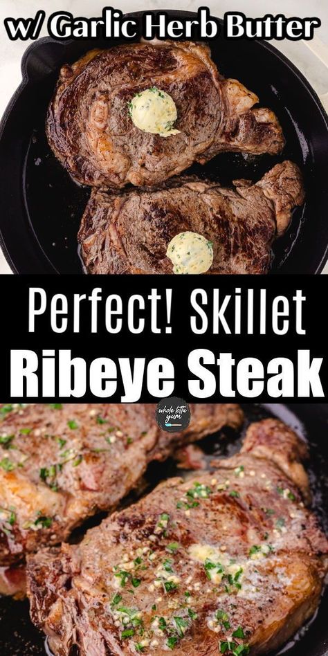 Make the best pan seared ribeye steak in a cast iron skillet! Pan-fry them briefly on the stove to get a crispy crust before finishing it to perfection in the oven. You will love this easy ribeye steak recipe that is perfect for a weeknight or any occasion. Pan Seared Steak Finished In The Oven, Ribeye In Cast Iron Skillet, Skillet Ribeye Steak, Polish Sausage And Sauerkraut, Pan Seared Ribeye Steak, Seared Ribeye Steak, Pan Seared Ribeye, Kielbasa And Sauerkraut, Cast Iron Skillet Steak