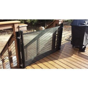 Retract-A-Gate Online Store • Shop for Extra Wide Retractable Safety Gates Outdoor Pet Gate, Retractable Pet Gate, Retractable Fence, Retractable Dog Gate, Patio Gates, Diy Dog Gate, Porch Gate, Deck Gate, Portable Fence