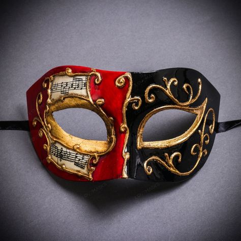 100% Brand New, High Quality Made From High Quality Paper Molding, Resin Approximate 4" Tall And 8" Wide Unisex Mask Fit Fit Both Men And Women Adult Comes With Ribbons On 2 Sides To Wear And Keep The Mask In Place On Your Face Usm-M3157-Rdbk Half Face Masquerade Mask, Masquarade Mask, Red Masquerade Mask, Venetian Ball, Masquerade Ball Masks, Mardi Gras Masquerade, Costume Masquerade, Mens Masquerade Mask, Venetian Masquerade Masks