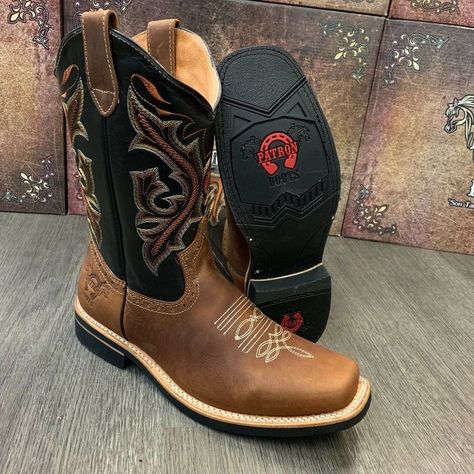 Brown Work Boots, Cute Cowgirl Boots, Mens Boots Online, Cowboy Boots Square Toe, Dress Boot, Bota Country, Western Shoes, Looks Country, Cowboy Outfits