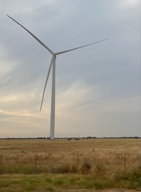 Wind Turbine Aesthetic, Midwest Wallpaper, Windmills Aesthetic, Windmill Aesthetic, Walking Home At Night, Midwest Core, Biblically Accurate Angels, Aesthetic Field, Midwest Aesthetic