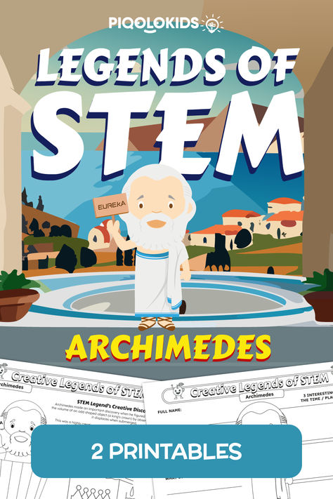 Archimedes Principle, 4th Grade Homeschool, Elementary Stem Activities, Elementary Stem, Stem Elementary, Stem Activity, Arts Integration, Stem Activities, Color Activities