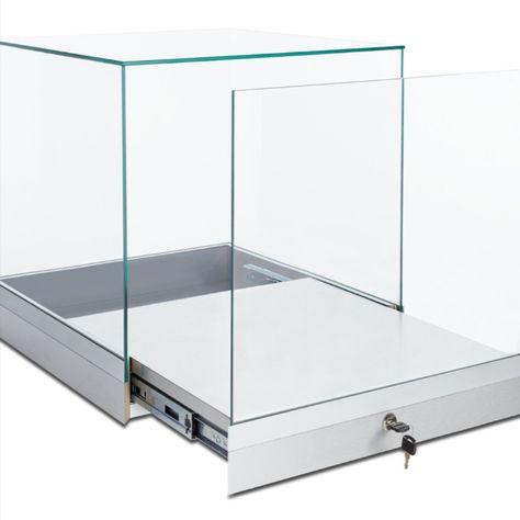 Custom Counter Display Boxes Glass Display Counter Retail, Clear Display Case, Glass Display Cabinets, Jewelry Showcase Glass, Countertop Display Case, Trade Show Flooring, Museum Display Cases, Glass Display Box, Jewelry Store Interior