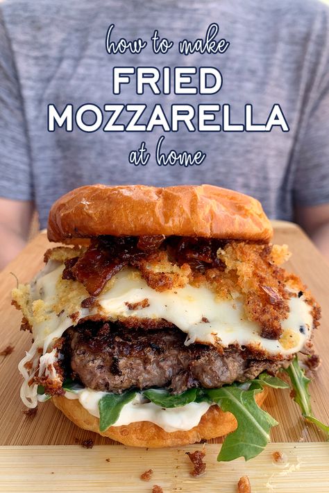 Mozzarella Burger, Cheeseburger Recipes, Best Cheeseburger Recipe, The Best Cheeseburger, Mediterranean Burger, Tavern Food, Comforting Recipes, Bubba Burgers, Burger Ideas