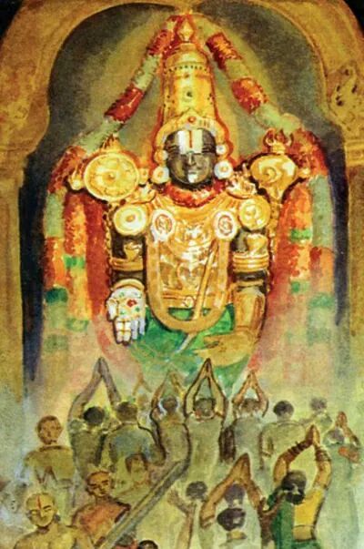 Om Namo Narayana, Venkateshwara Swamy, Lord Venkateshwara, Mysore Painting, Devotional Images, Om Art, Tirupati Balaji, Venkateswara Swamy, Shakti Goddess