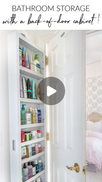 Bathroom Closet Organization Small, Storage Ideas In Small House, Driven By Decor Bathroom, Behind The Door Cabinet, Bathroom Interior Design Cabinets, Bathroom Storage Ideas For Small Spaces Cabinets Built Ins, Laundry Room Door Organizer, No Bathroom Closet Solutions, Small Space Cabinet Storage