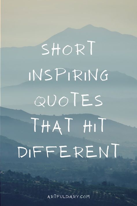 The best short quotes that hit different and will make you think. Find your favorite funny, cute or sassy short quotes here that are positive, about love and life or motivation. Super Positive Quotes, You Are Unique Quotes Short, Quote Of The Day Short, Amazing Short Quotes, Qoutes Unique Short, Positive Quotes Strength, Quotes Deep Meaningful Short Tattoo, Inspiring Art Quotes, Short Quotes On Life