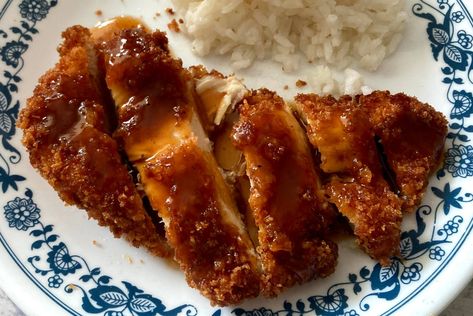 Katsu Sauce Recipe Hawaiian, Chicken Katsu Sauce, Katsu Sauce Recipe, Chicken Thighs Boneless Skinless, Hawaiian Barbecue, Katsu Sauce, Chicken Katsu Recipes, Katsu Recipes, Chicken Main Dish Recipes