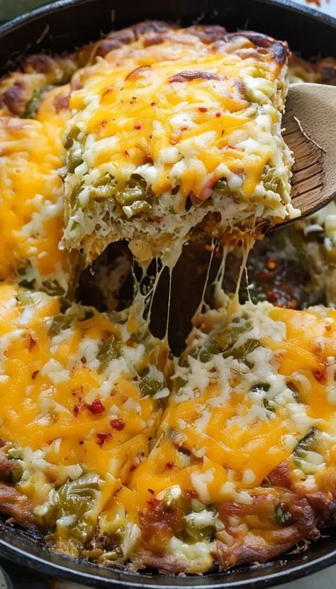 Discover Easy Chile Relleno Casserole Recipe Poblano Pepper Casserole, Baked Beef Chiles Rellenos Casserole, Best Chili Relleno Casserole, Diced Chili Relleno Casserole, Healthy Chili Relleno Casserole, Poblano Pepper Recipes, Chile Relleno Rice Casserole, Chili Relleno Casserole Easy Peasy, Easy Chile