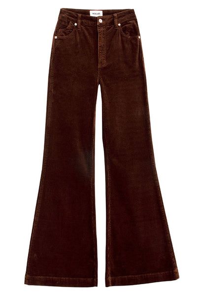 Corduroy Flare Jeans, Fall Bottoms For Women, Courdory Flare Pants, Brown Courdory Pants Outfit Y2k, Brown Jeans Aesthetic, Brown Courdory Pants, Brown Jeans Women, Brown Bell Bottoms, Brown And White Outfit