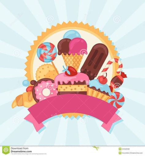 Background Candy, Baby Boy Cake Topper, Cake Background, Candy Background, Cupcake Toppers Free, Candyland Cake, Candy Logo, Cake Stock, Cake Vector