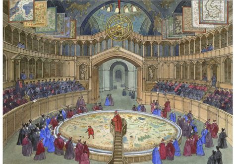 The Cartographers Council at Orbae. The Cartographers, Council Room, Architecture Baroque, Urban Design Concept, Fantasy World Map, Classical Antiquity, Religious Architecture, Landscape Concept, Game Of Thrones Art