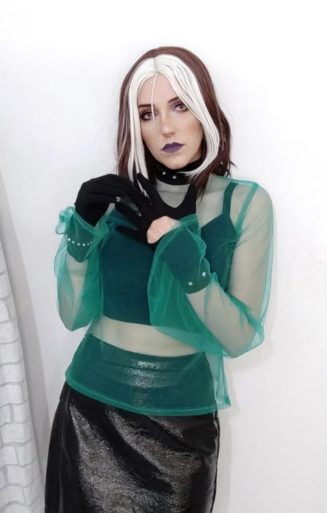 Rogue Xmen Costume, Rogue Cosplay, Rogue Xmen, Xmen Cosplay, Marvel Rogue, Marvel Xmen, Male Cosplay, Amazing Cosplay, Best Cosplay