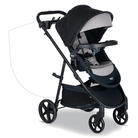 Britax Brook+ Modular Baby Stroller, Ultra-Lightweight Infant and Toddler Stroller with SafeWash Insert and 4 Ways to Stroll, Britax Carseat, Britax Stroller, Toddler Stroller, Rear Facing Car Seat, Pack Up And Go, Infant Car Seats, Lightweight Stroller, Car Seat Stroller, Travel Stroller