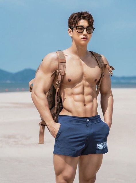 남성 근육, Men Abs, Handsome Asian Men, Hot Asian Men, Anime Guys Shirtless, Men's Muscle, Muscular Men, Shirtless Men, Korean Men