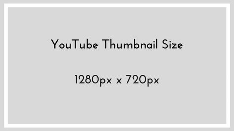 The YouTube thumbnail size is 1280px x 720px of which some of it is obstructed by YouTube. Black Youtube Thumbnail, Q&a Thumbnail, Youtube Size Video, Youtube Thumbnail Png, Youtube Size, Youtube Thumbnail Size, Successful Youtuber, Youtube Lifestyle, Banner Template Photoshop