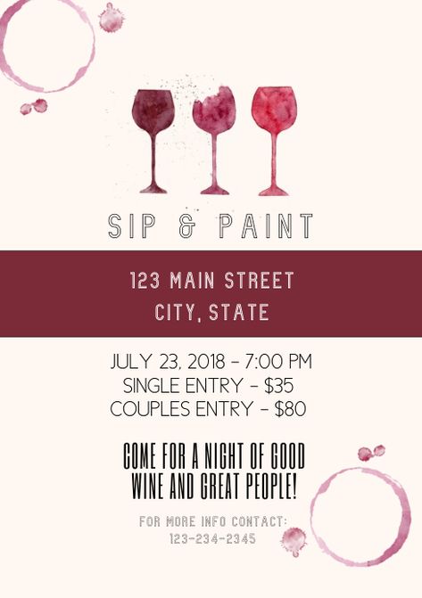 90+ sip and paint Customizable Design Templates | PosterMyWall Launch Event Ideas, Backyard Dinner, Backyard Dinner Party, Golf Events, Sip And Paint, Ads Creative Advertising Ideas, Invert Colors, Advertising Ideas, Strawberry Baby