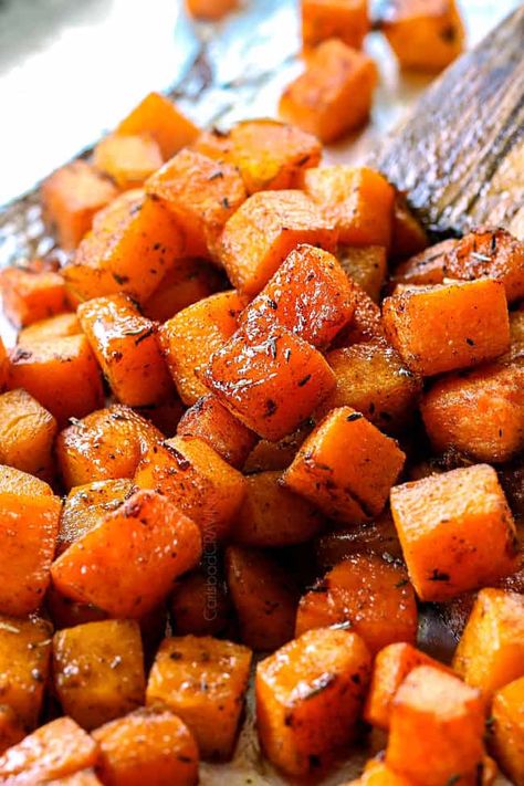 Roasting Butternut Squash, Butternut Squash Oven, Easy Squash Recipes, Air Fryer Butternut Squash, Grilled Butternut Squash, Roasted Butternut Squash Cubes, Butternut Squash Benefits, Butternut Squash Vegan, Oven Roasted Butternut Squash