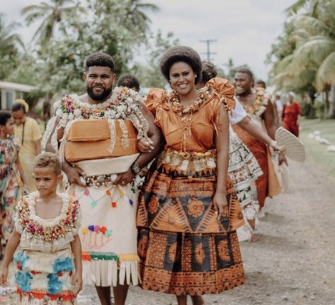 Miss Fiji Nanise Rainima’s wedding Fijian People, Fiji Food, Fiji Women, Travel Fiji, Fiji Culture, Fly To Fiji, Fiji Beach, Traditional Attires, Pacific Islands