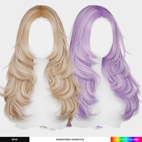 SANDSTORM HAIRSTYLE • For The Sims 4 • 50 Swatches • Color Wheel Slider Ready (Unlimited Colors) • Female • Teen to Elder • Smooth Weights • Morphs • Custom Thumbnail • HQ Mod Compatible • All... Sims 4 Cas Sliders, Sims 4 Cc Hair Recolor, Sims 4 Teen Cc Hair, Sims 4 Cc Hair Color Swatches, Pink Hair Sims 4 Cc, Sims 4 Dyed Hair Cc, Hair Sims 4 Cc Alpha, Sims Female Hair, Sims 4 Realistic Hair