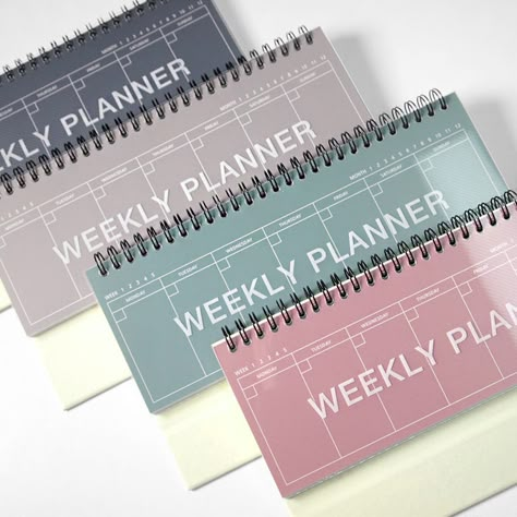 Planner Cover Design, Dateless Planner, Planner Desk, Weekly Desk Planner, Memo Pad Design, Weekly Planner Pad, Desk Planner, Business Stationary, Bullet Journal Mood Tracker Ideas