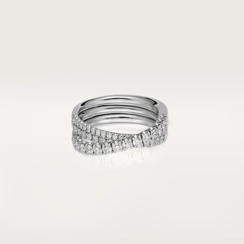 Cartier Set Jewels, Cartier Diamond Rings, Rings Cartier, Cartier Earrings, Princess Cut Rings, Ring White Gold, Gold And Silver Rings, Jewelry Rings Diamond, Cartier Ring