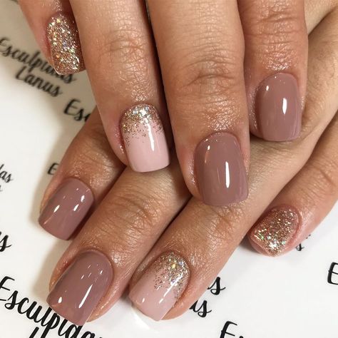 Tan Wedding Nails, November Gel Nails Designs, Hen Do Nails Ideas, November Gel Nails, Nails Extension Designs, November Nail Ideas Gel, Shellac Nails Designs, Biab Nails Inspiration, Nail Extensions Designs