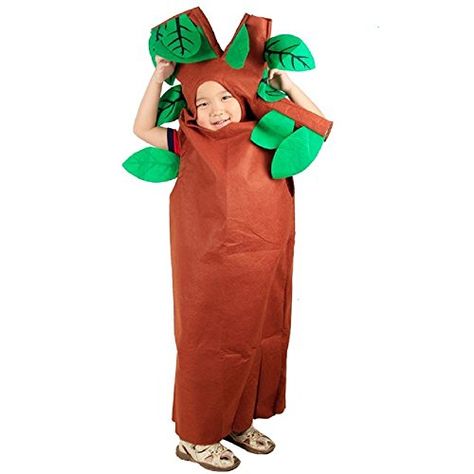 Kids Fruits Vegetables and Nature Costumes Suits Outfits Fancy Dress Party Boys and Girls (Tree) Best Halloween Costumes & Dresses Tree Halloween Costume, Butterfly Art And Craft, Vegetable Costumes, Tree Costume, Children Costumes, Fruits For Kids, Tree Dress, Games Halloween, Beautiful Halloween