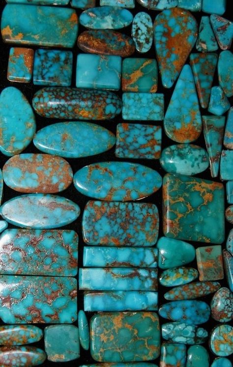 Turquoise Stones, Gem Stones, Natural Turquoise Stone, Pretty Rocks, Aqua Turquoise, Shades Of Turquoise, Blue Gems, Minerals And Gemstones, Rocks And Gems