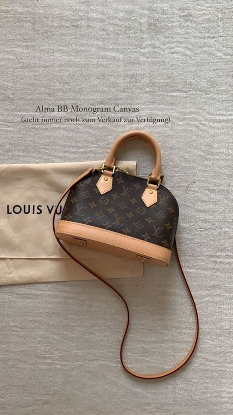 Designer Handbags Aesthetic, Tas Louis Vuitton, Elegant Handbag, Luxury Bags Collection, Alma Bb, Handbag Essentials, Perfect Handbag, Dream Bags, Girly Bags