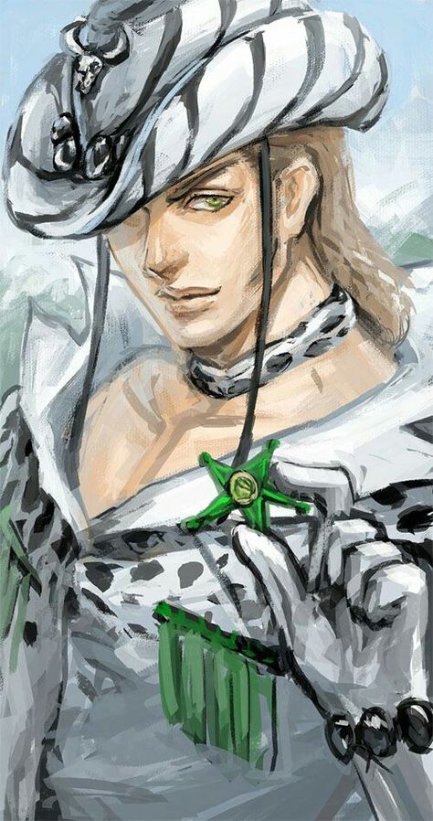 Mountain Tim Portrait || Steel Ball Run Mountain Tim Jojo, Mountain Tim, Jjba Fanart, Jojo Wallpaper, Jojo Fanart, Steel Ball Run, Jojo Parts, Ball Run, Jojo Anime