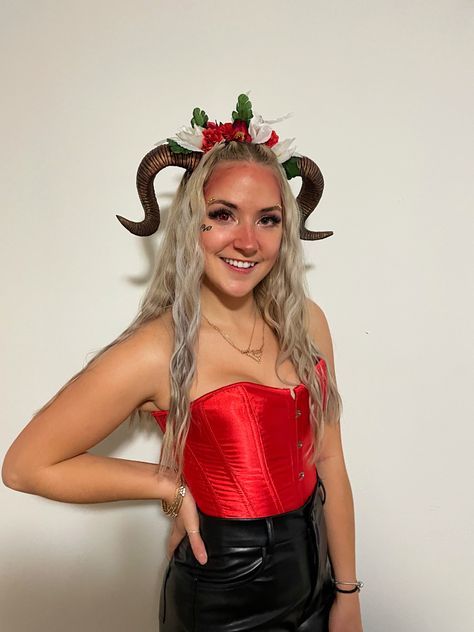 Aries Halloween Costume, Aries Costume, Hula Costume, 2023 Halloween, Costumes Diy, Costume Inspo, Costume Diy, Diy Halloween Costumes, Diy Costumes