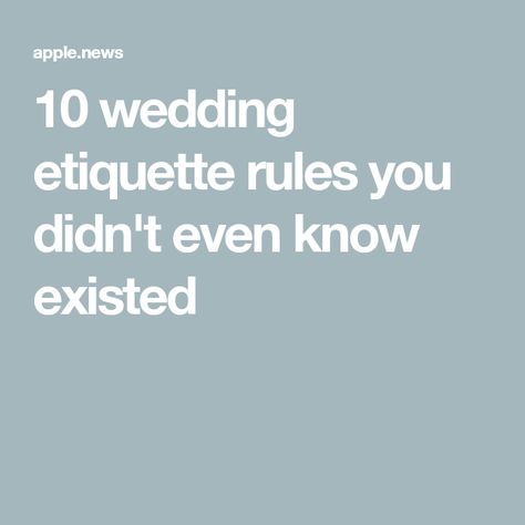 Social Manners, Wedding Rules, Etiquette Rules, Wedding Ceremony Seating, Wedding Etiquette, Catholic Wedding, Civil Ceremony, Know Nothing, Traditional Wedding